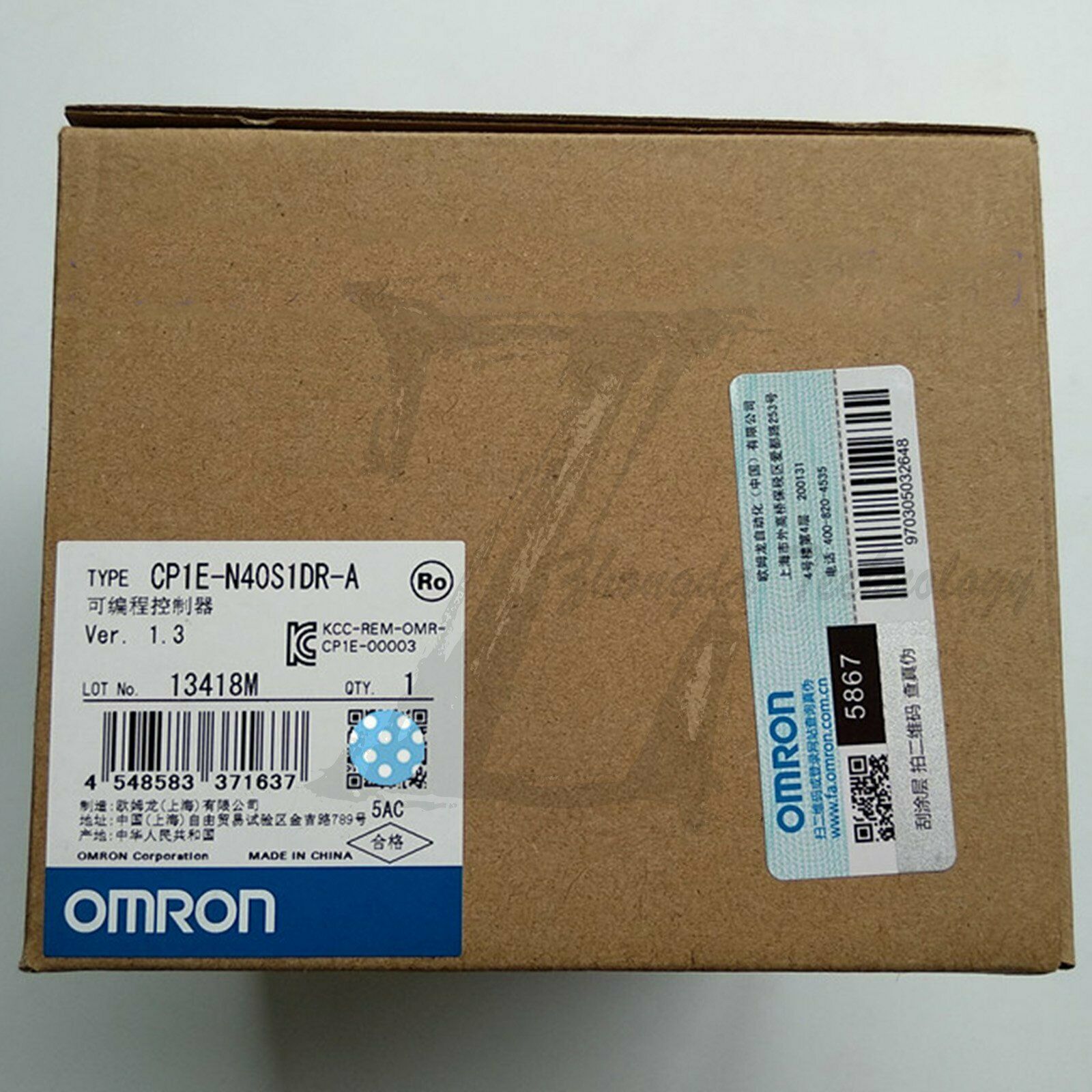 1pc new Omron programmable controller CP1E-N40S1DR-A - OMRON