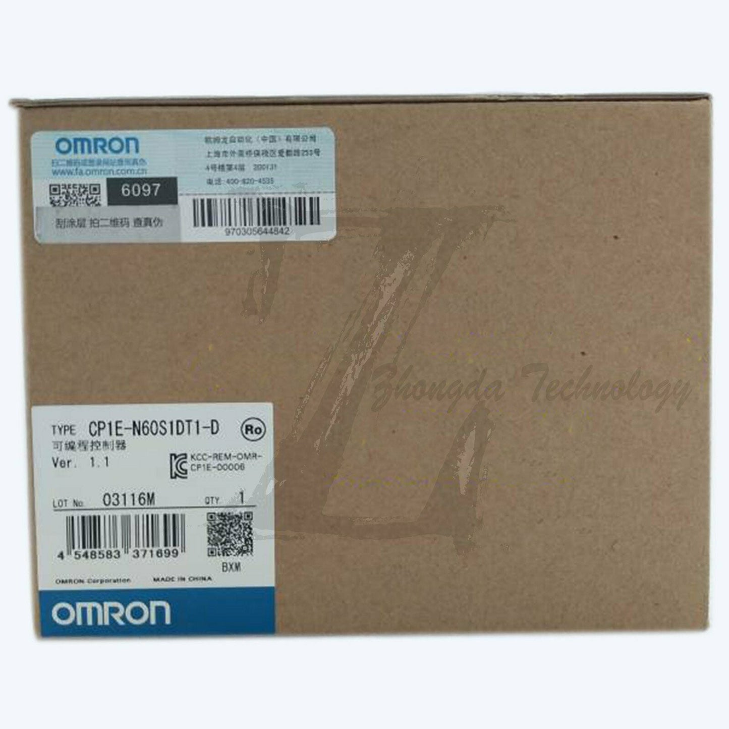 1pc new Omron programmable controller CP1E-N60S1DT1-D module - OMRON