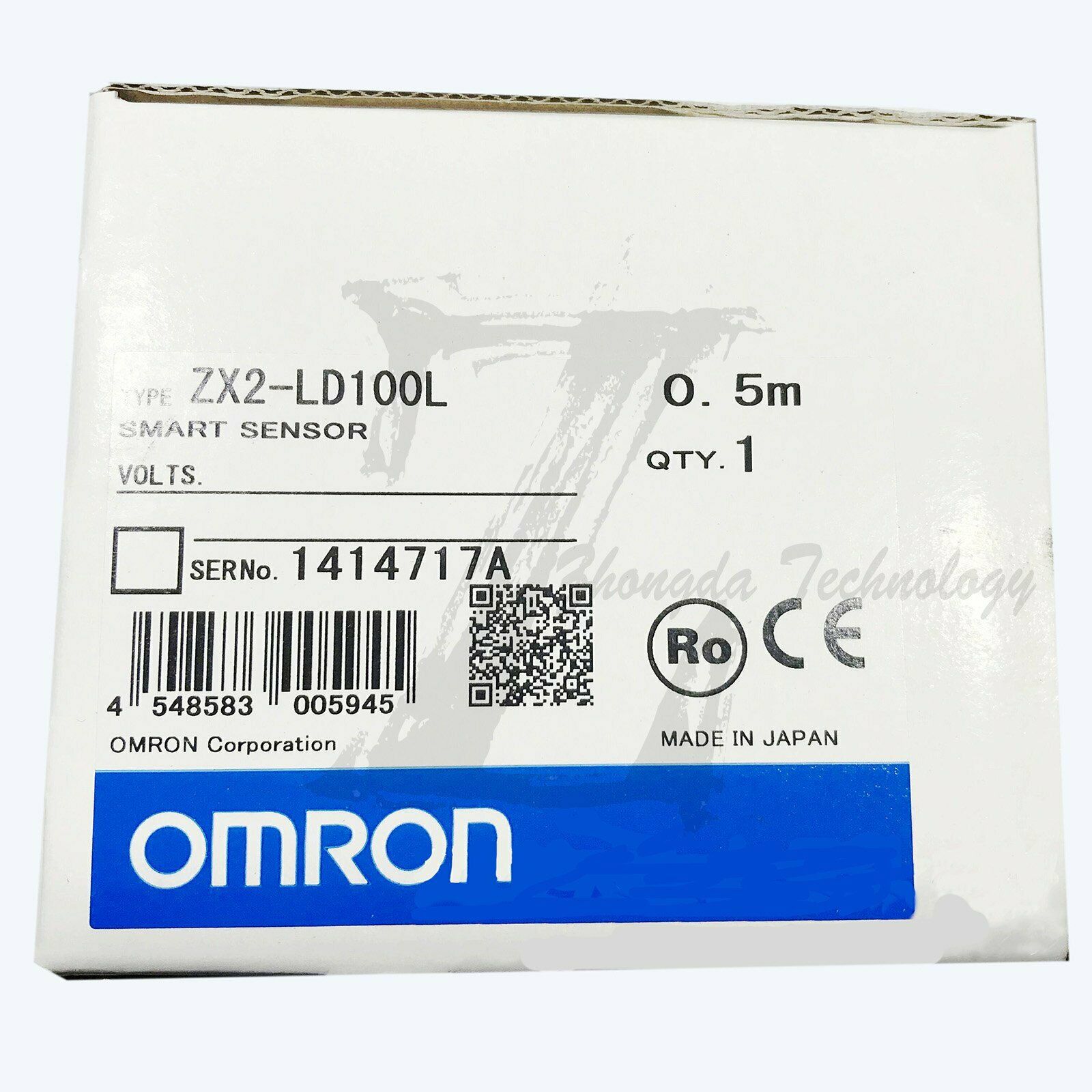 1pc new Omron smart sensor ZX2-LD100L module - OMRON