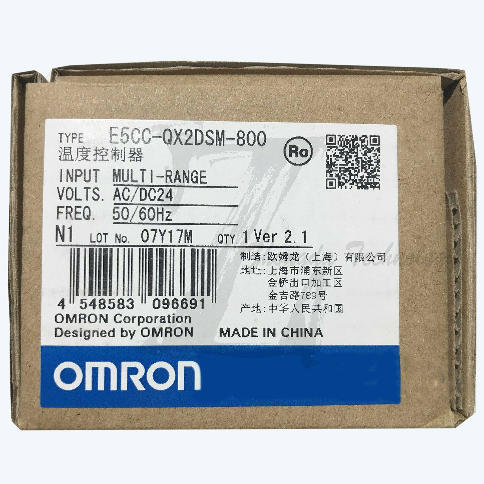 1pc new Omron thermostat E5CC-QX2DSM-800 - OMRON