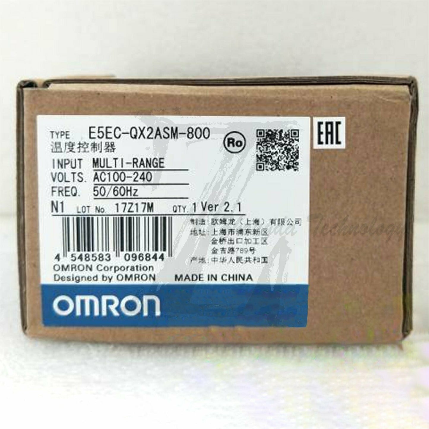 1pc new Omron thermostat E5EC-QX2ASM-800 - OMRON