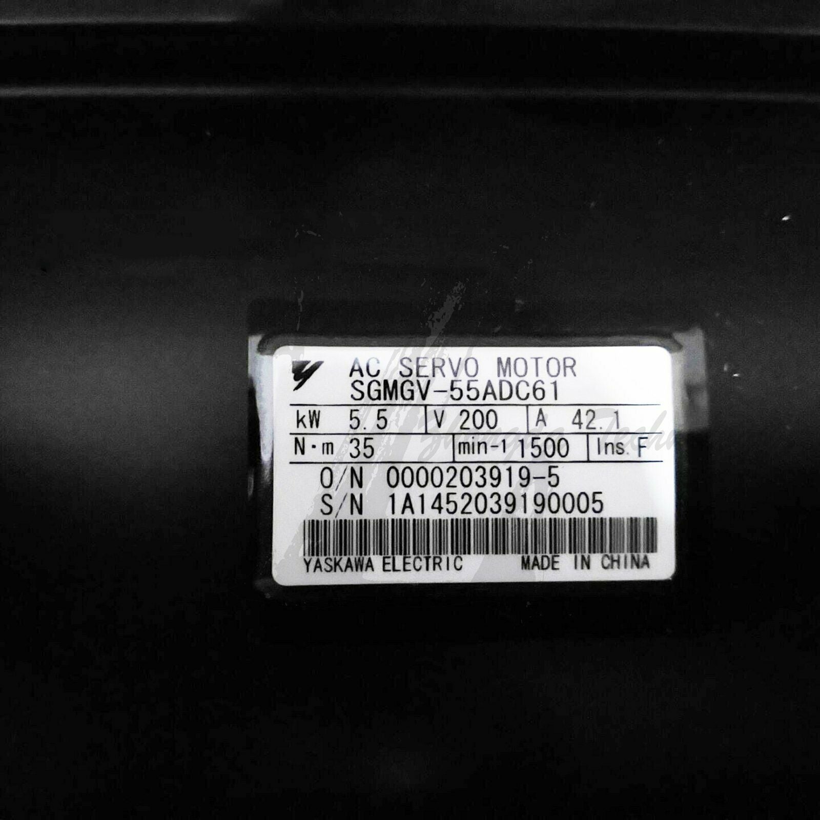 1pc new SGMGV-55ADC61 Yaskawa 5.5KW servo motor - YASKAWA