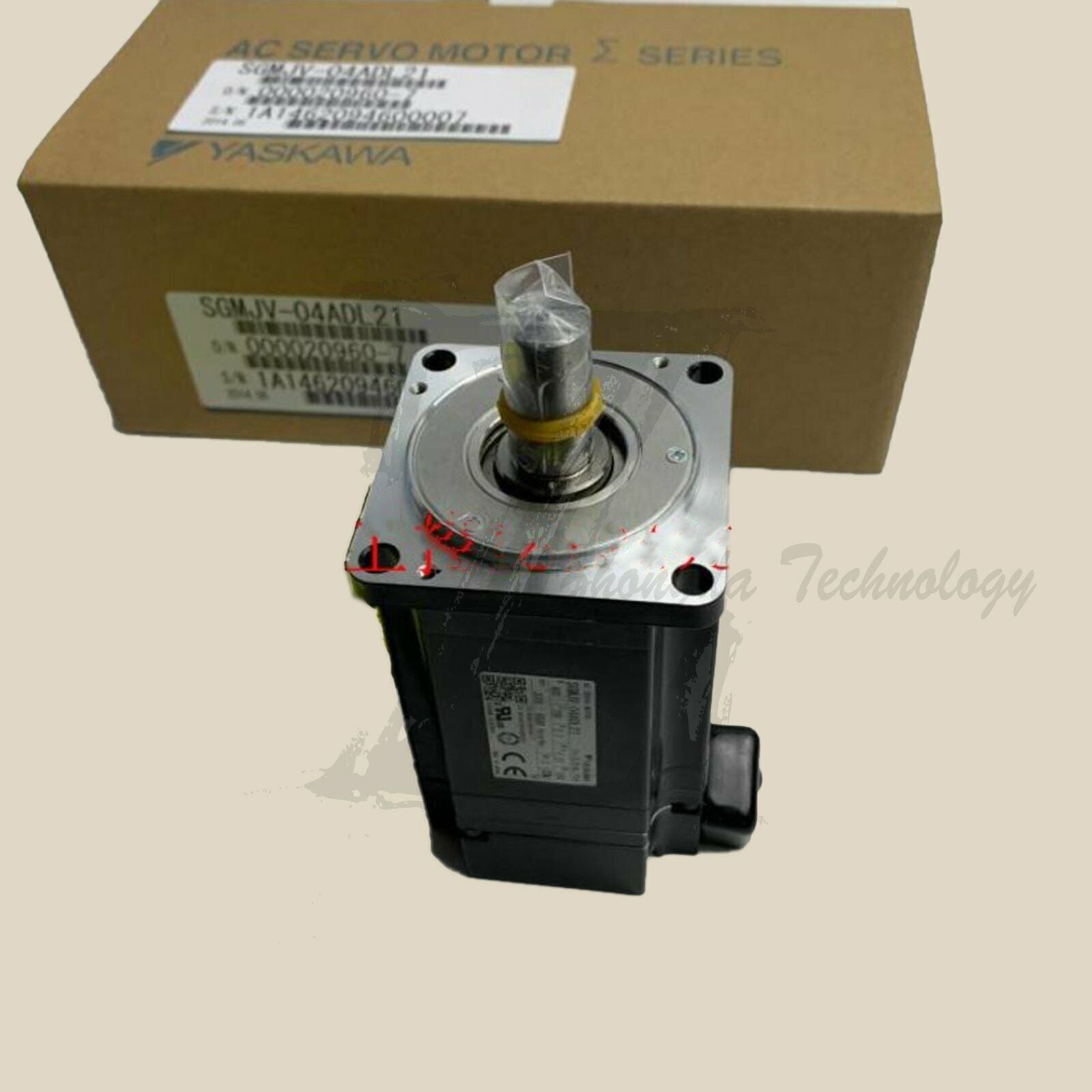 1pc new Yaskawa 400W Servo Motor SGMJV-04ADL21 - YASKAWA