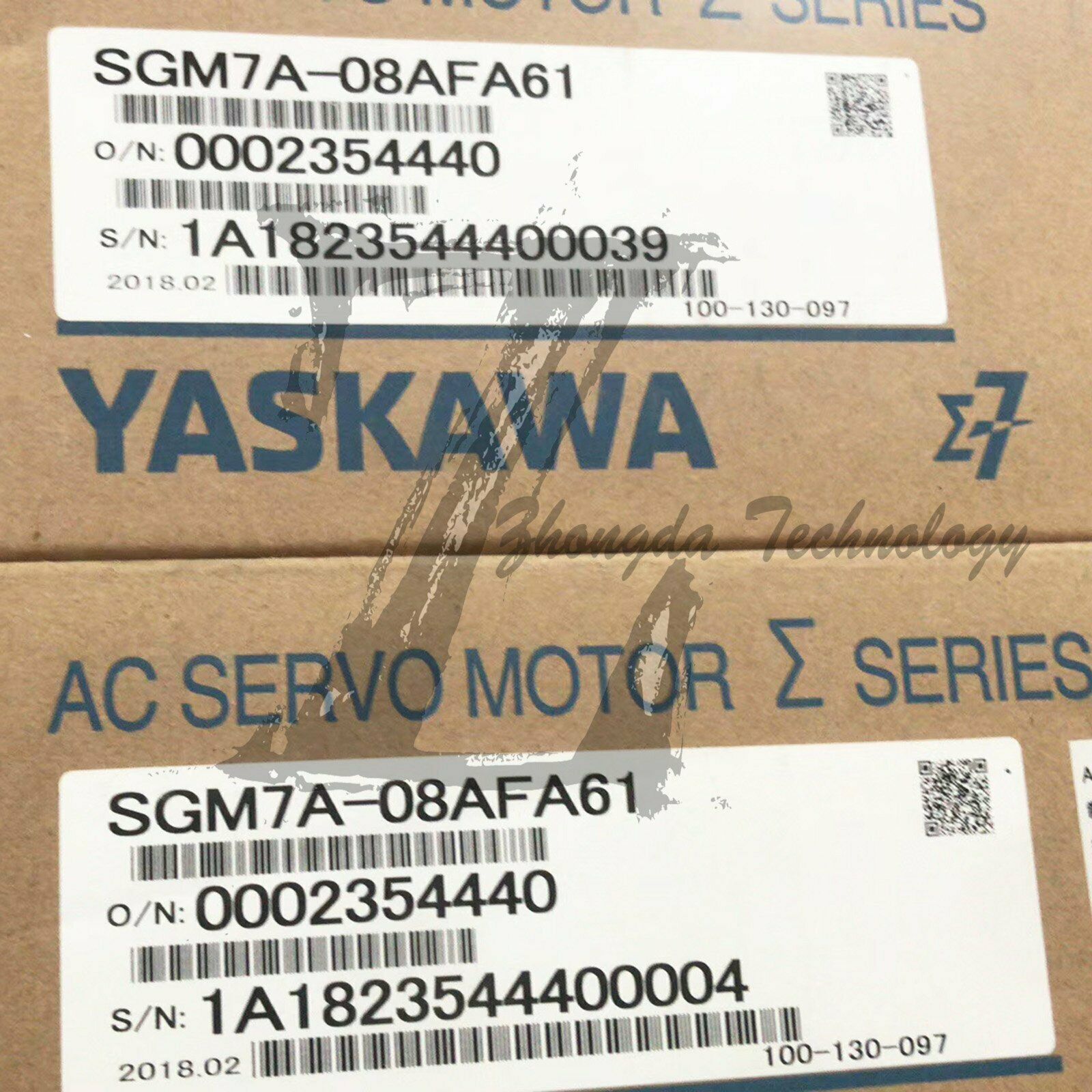 1pc new Yaskawa 7 Series 750W Servo Motor SGM7A-08AFA61 - YASKAWA