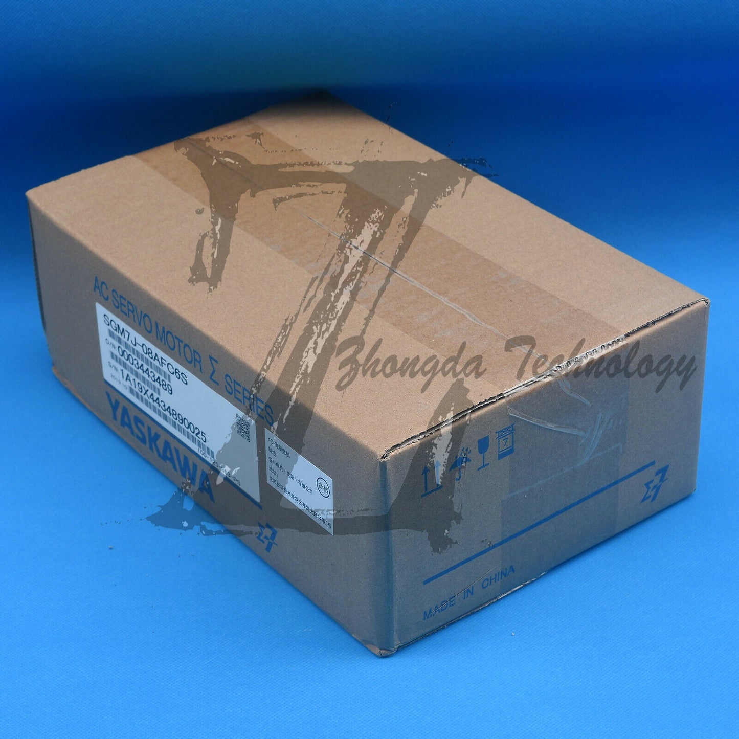 1pc new Yaskawa 7 Series Servo Motor 750W SGM7J-08AFC6S - YASKAWA