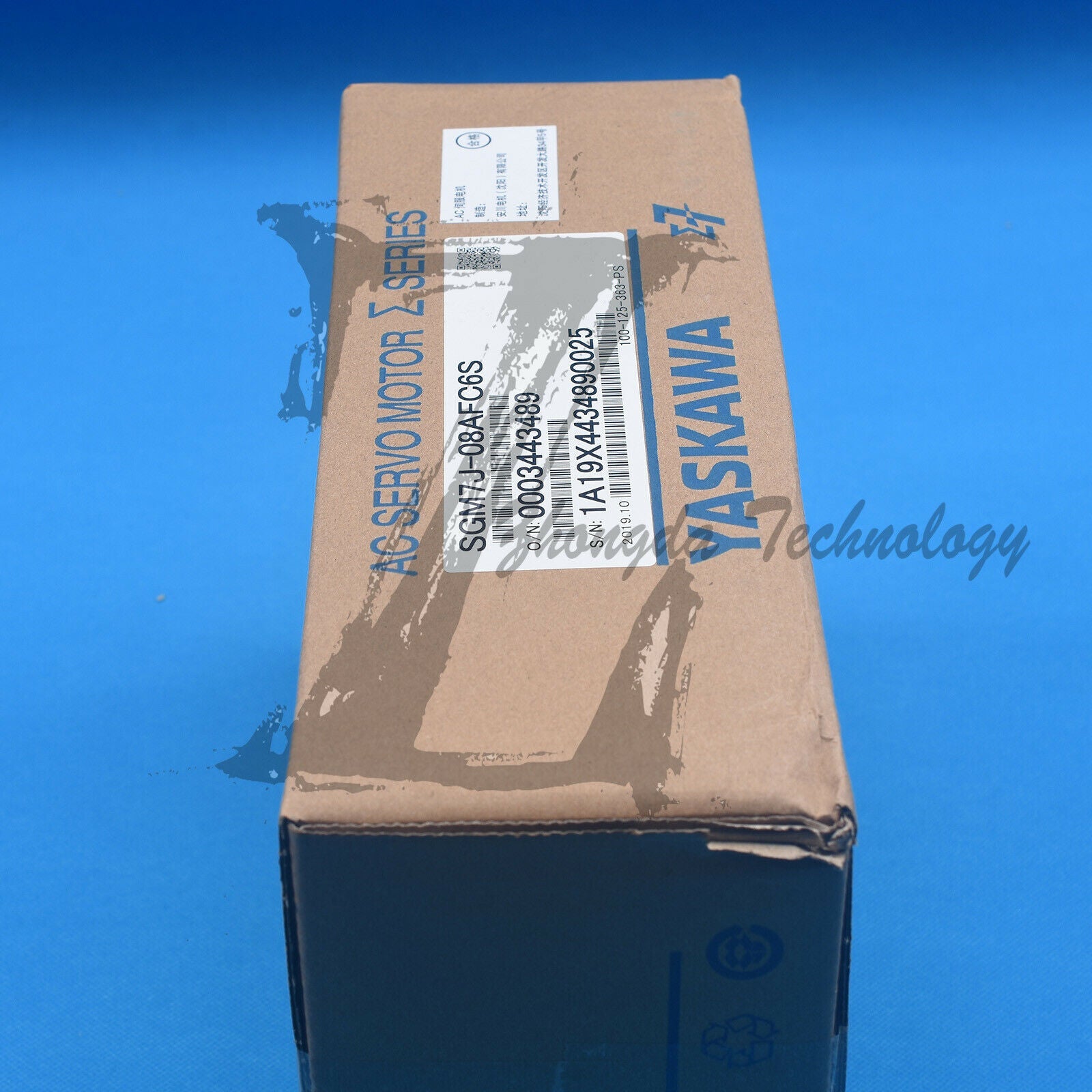 1pc new Yaskawa 7 Series Servo Motor 750W SGM7J-08AFC6S - YASKAWA