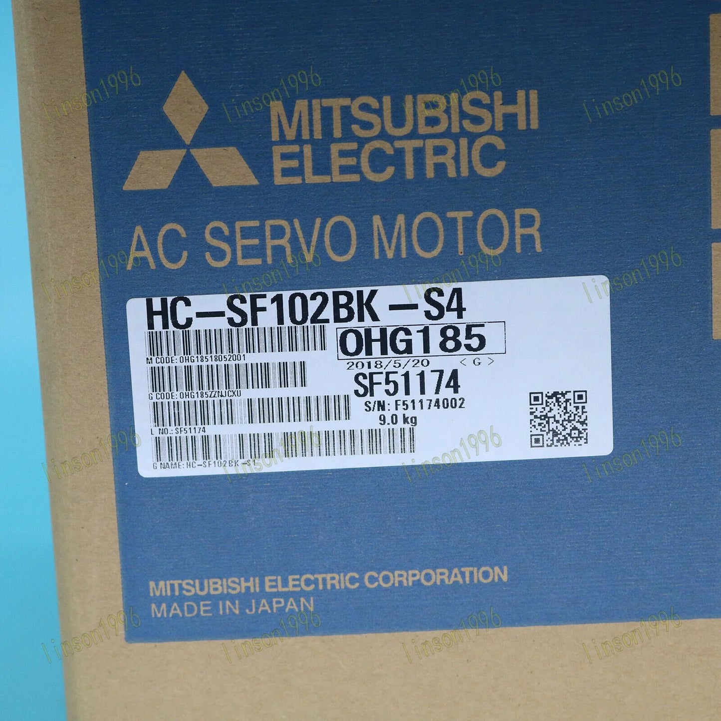 1pc Mitsubishi AC servo motor HC-SF102BK-S4 1 year - MITSUBISHI [5]
