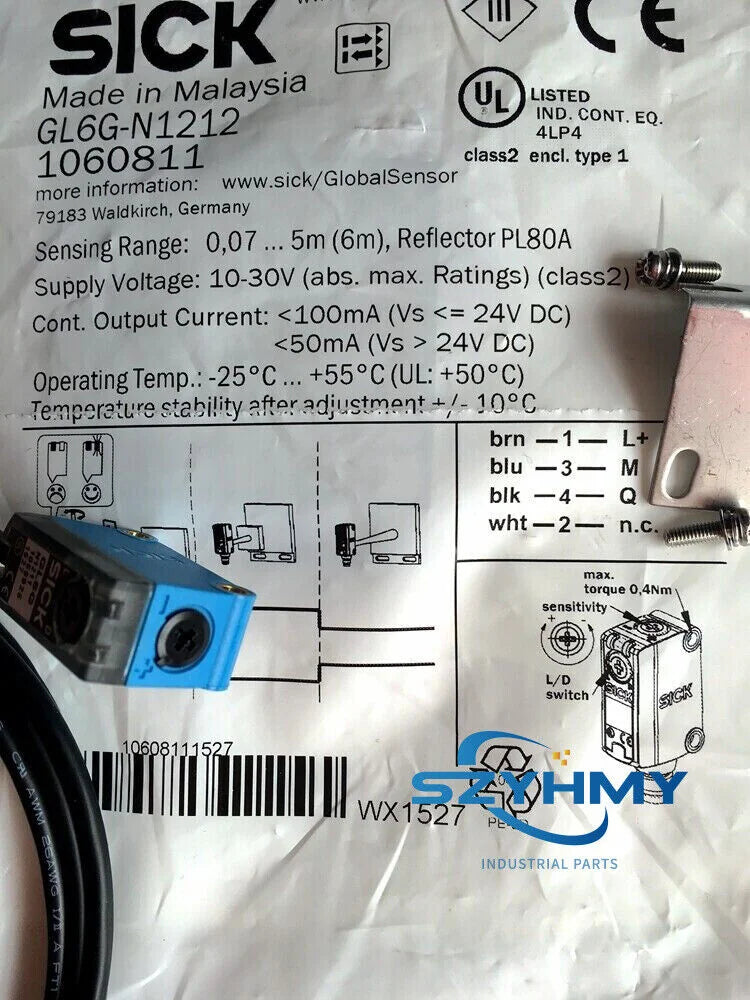 1pc New Sick GL6G-N1212 Photoelectric Switch Sensor GL6GN1212 - SICK [3]