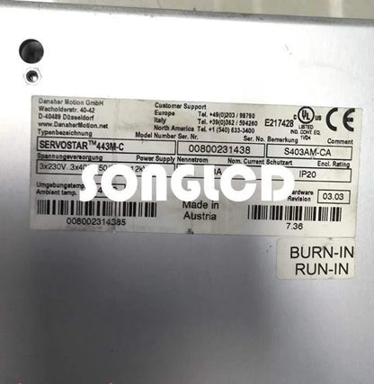 1pc Servostar 443M-C S403AM-CA - High-Quality Servo Drive - KOEED [3]
