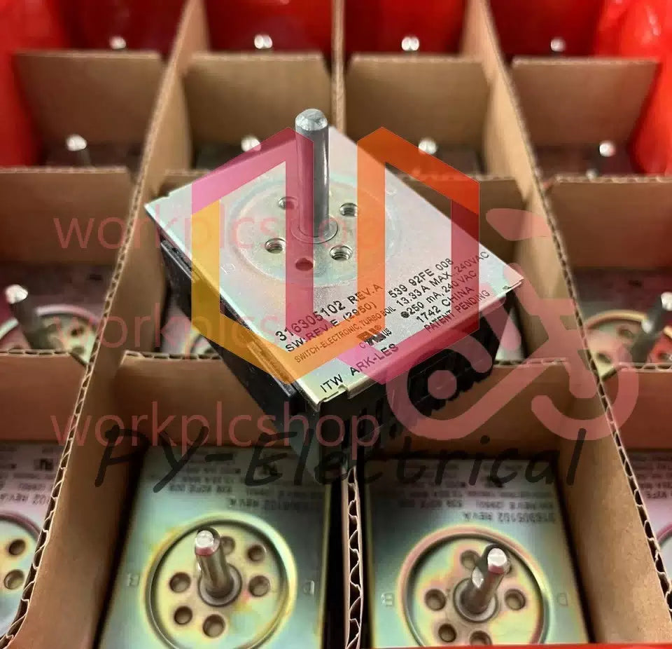 1pc ‎Control Switch 2.55 x2.3 x 2.1cm 316305102 REV.A 13.33A 240VAC [1]
