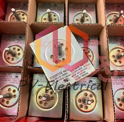 1pc ‎Control Switch 2.55 x2.3 x 2.1cm 316305102 REV.A 13.33A 240VAC [2]