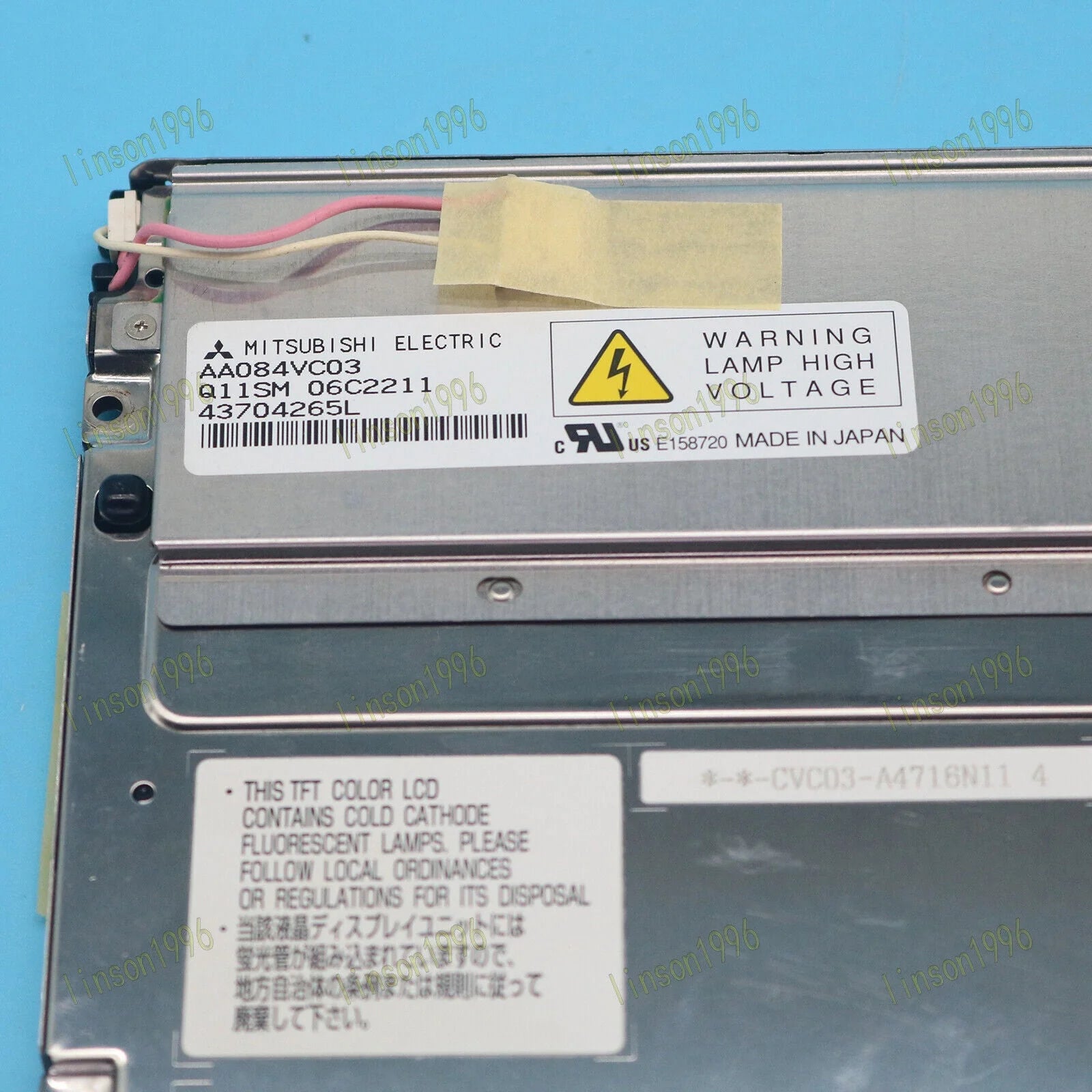 1pc mitsubishi lcd display aa084vc03 8.4 inch 640x480 resolution portable panel - MITSUBISHI [3]