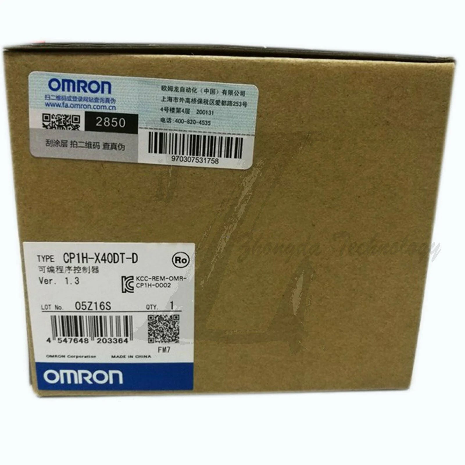 1pc new Omron programmable controller CP1H-X40DT-D - SIEMENS [1]