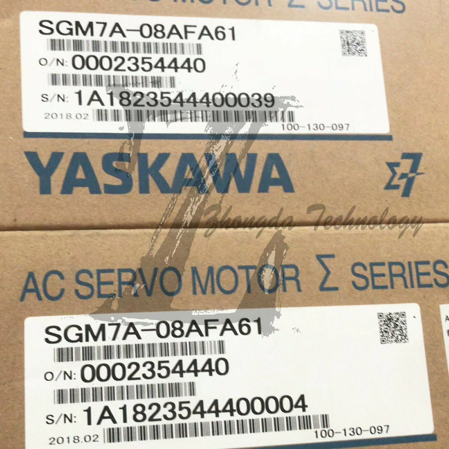 1pc new Yaskawa 7 Series 750W Servo Motor SGM7A-08AFA61 - YASKAWA [1]