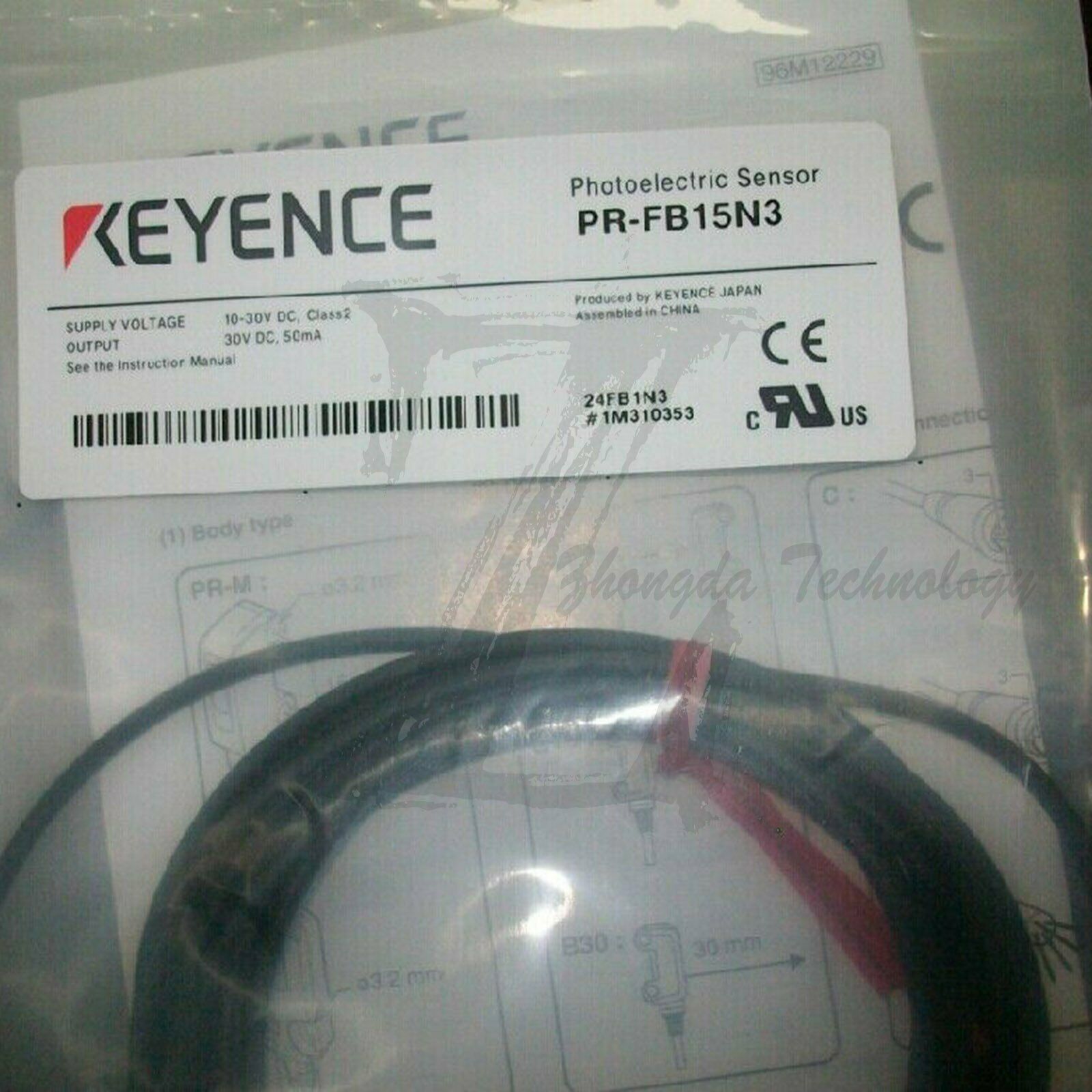 1pcs NEW KEYENCE PR-FB15N3 Photoelectric Sensors - KEYENCE