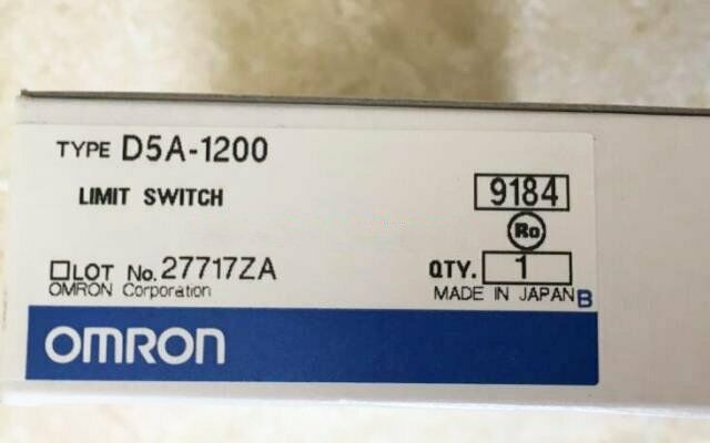 1pcs New In Box OMRON D5A-1200 Limit Switch - OMRON