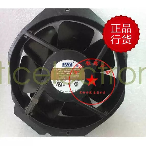 1pcs AVC D3KB1738BBH3WAT 230V 0.12 / 0.13A 17238 metal iron leaf fan [1]