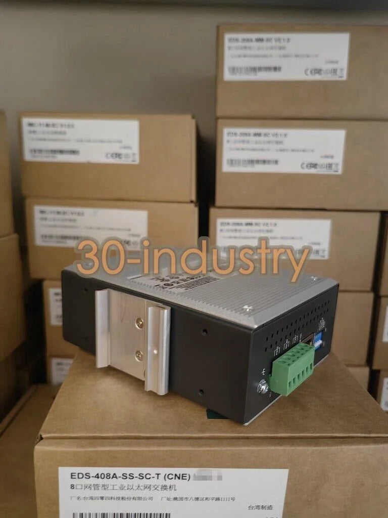 1pcs Brand New MOXA Ethernet Switch EDS-408A-SS-SC-T - KOEED [2]