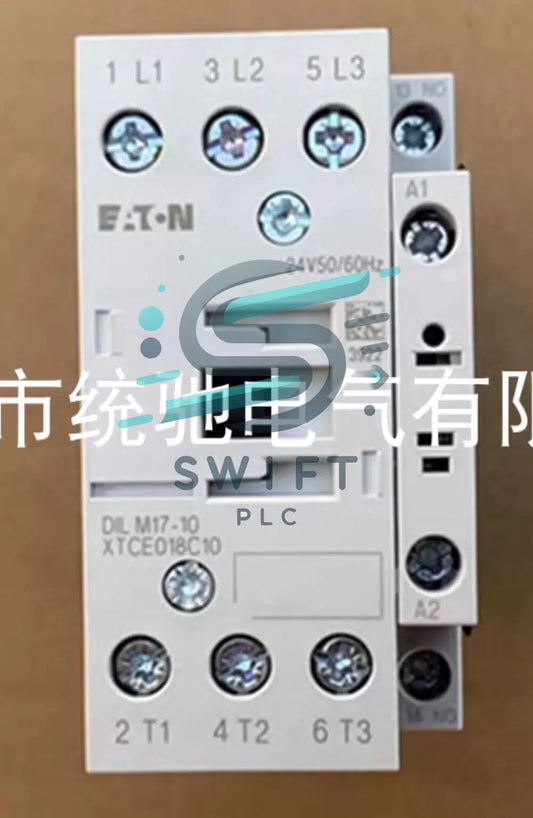 1pcs EATON AC Contactor DILM17-10 (24V50/60Hz) 18A XTCE018C10T [1]