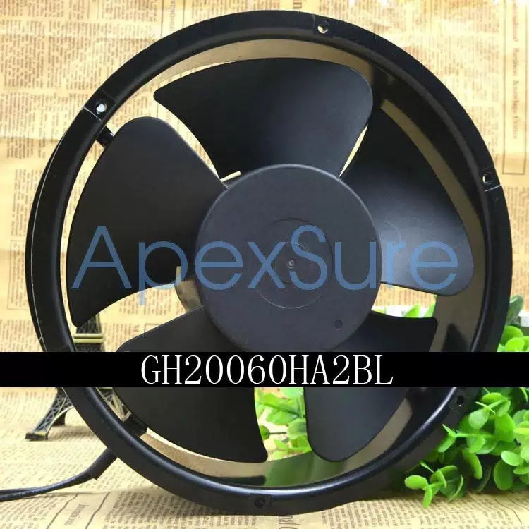 1pcs GH20060HA2BL chassis cooling fan 20cm AC 220V ball bearing axial fan [2]