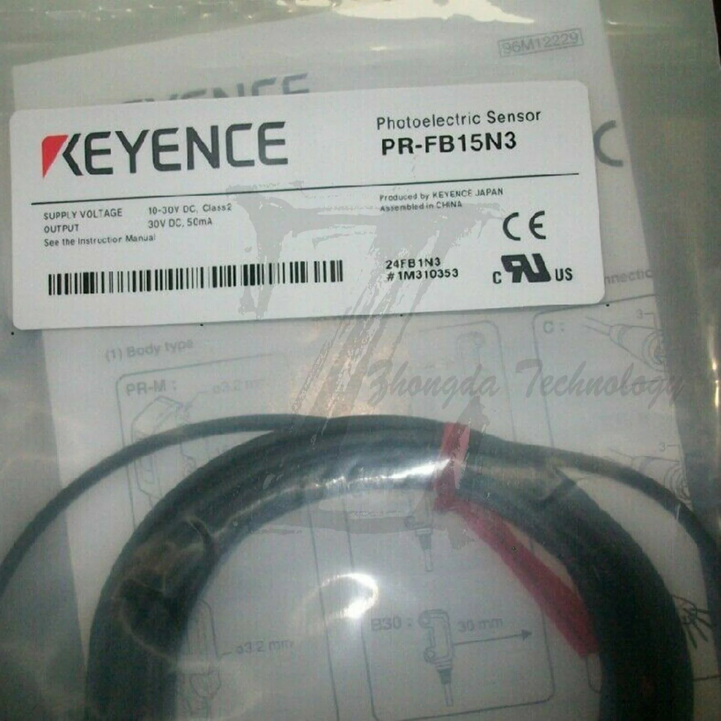 1pcs NEW KEYENCE PR-FB15N3 Photoelectric Sensors - KEYENCE [2]