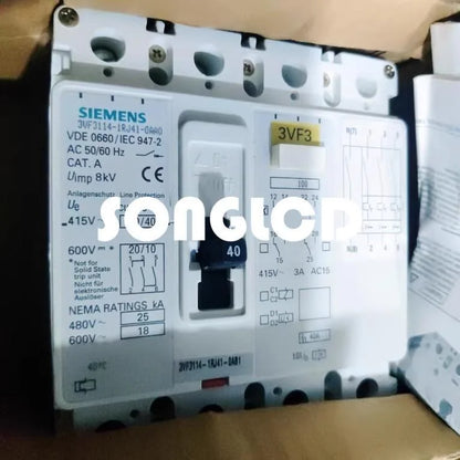 1pcs New 3VF3114-1RJ41-0AA0 Circuit Breaker 4P 40A - SCHNEIDER ELECTRIC [3]