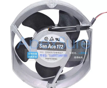 1pcs SANYO 109E5724H507 DC24V 0.58A 172 * 150 * 51MM fan [1]