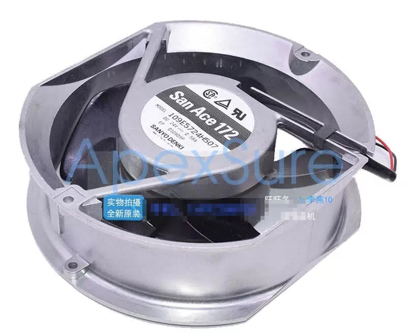 1pcs SANYO 109E5724H507 DC24V 0.58A 172 * 150 * 51MM fan [3]