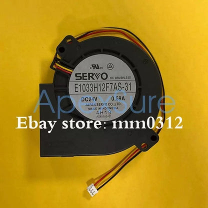 1pcs SERVO E1033H12F7AS-31 12V 0.59A 9733 projector turbine cooling fan [1]