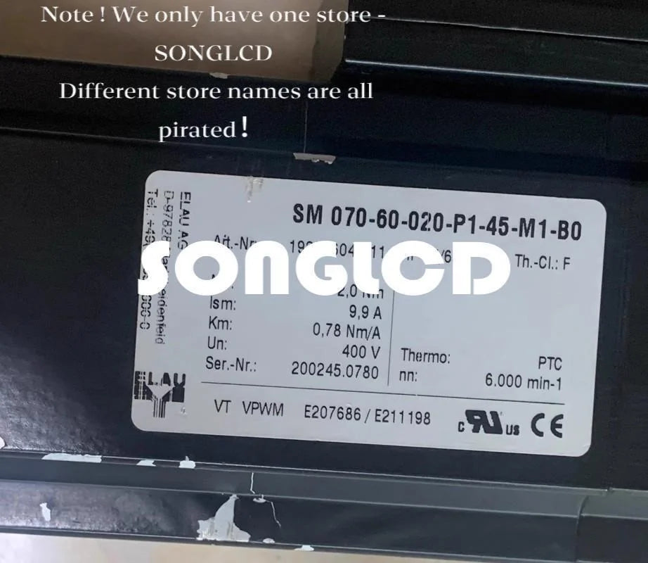1pcs SM070-60-020-P1-45-M1-B0 Hydraulic Cylinder - YORK [1]