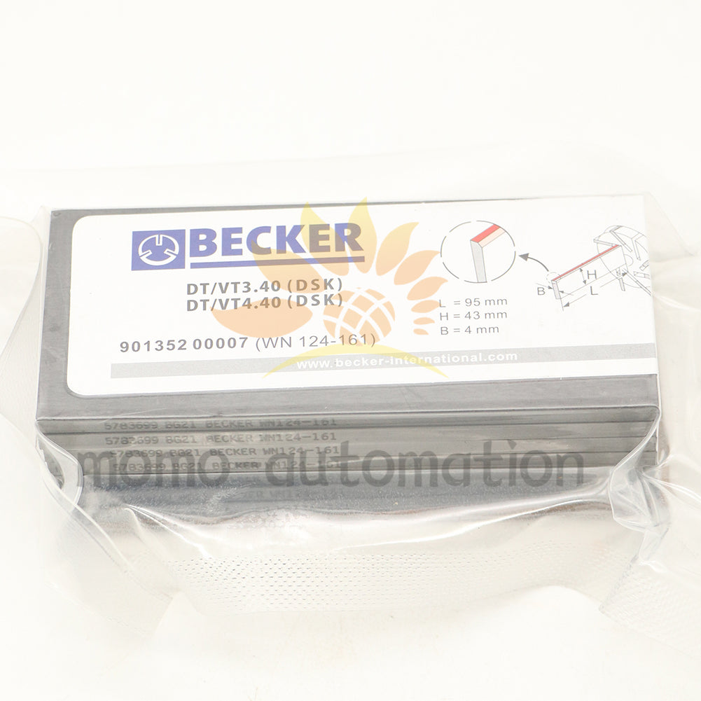 Carbon Vane 90135200007 WN124-161 IS SUITABE FOR Becker Pump DT/T/VT3.40/4.40