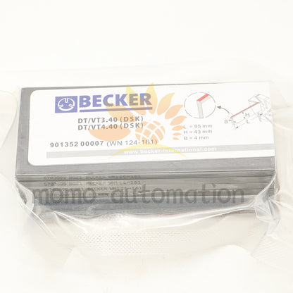 Carbon Vane 90135200007 WN124-161 IS SUITABE FOR Becker Pump DT/T/VT3.40/4.40