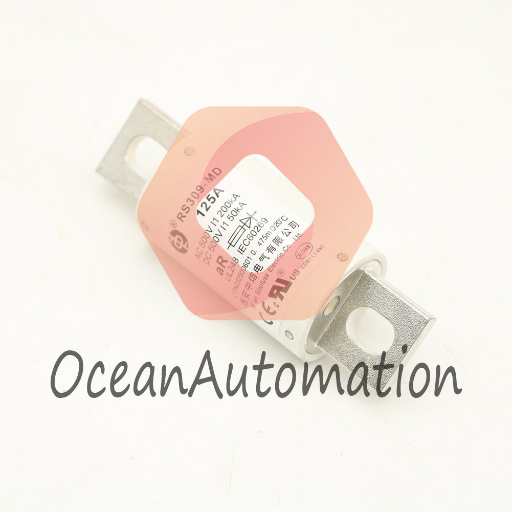 1PCS 125A 500V Fuse RS309-MD For RS309 MD