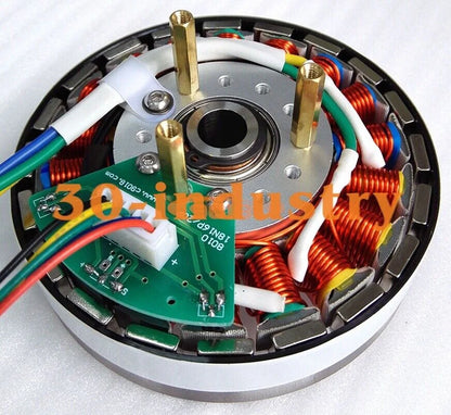 200W Brushless DC Motor with Hollow Shaft for Direct Drive Applications - KOEED [2]