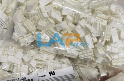 200pcs Molex Connector 51353-1800 18-PIN Rubber Shell - New - MOLEX PRODUCTS [2]