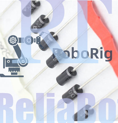 10PCS SR5200 DO-27 5.0 AMP SCHOTTKY BARRIER RECTIFIERS