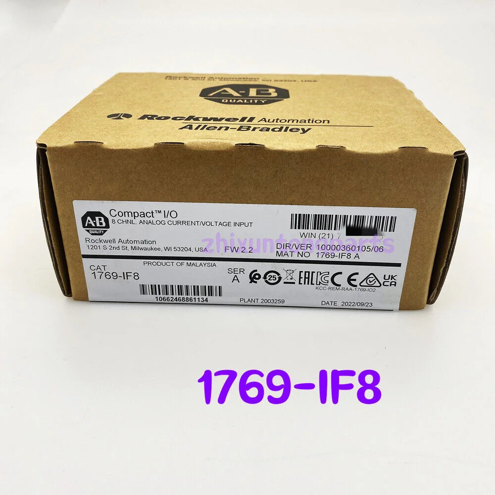 2022 Allen-Bradley 1769IF8 CompactLogix 8 Pt Analog Input Module New - ALLEN-BRADLEY [5]
