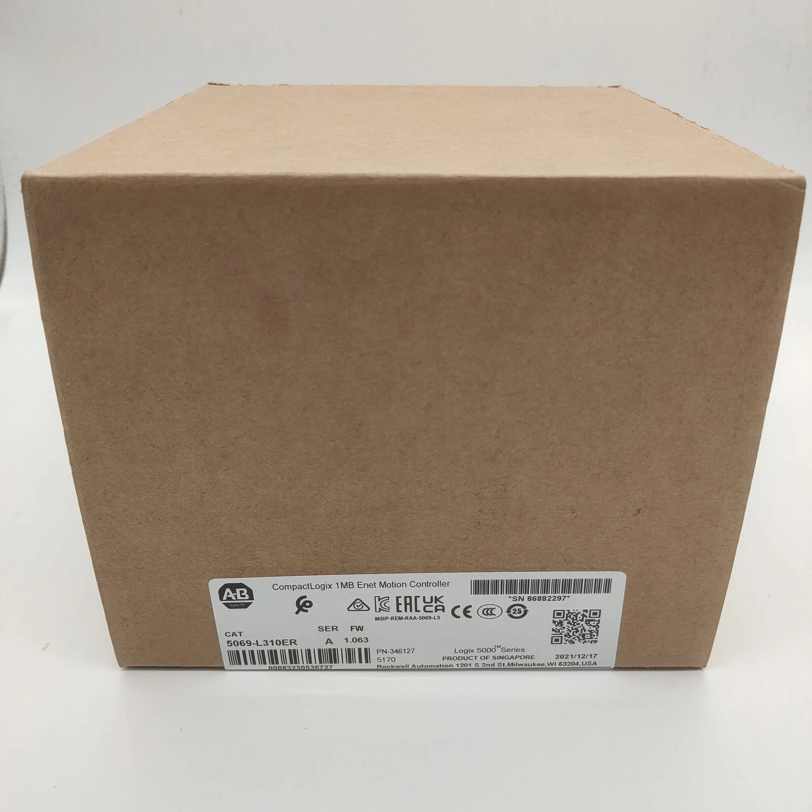 2022 New Allen Bradley AB 5069-L310ER CompactLogix 1MB Controller 5069L310ER Simplified - ALLEN BRADLEY [1]