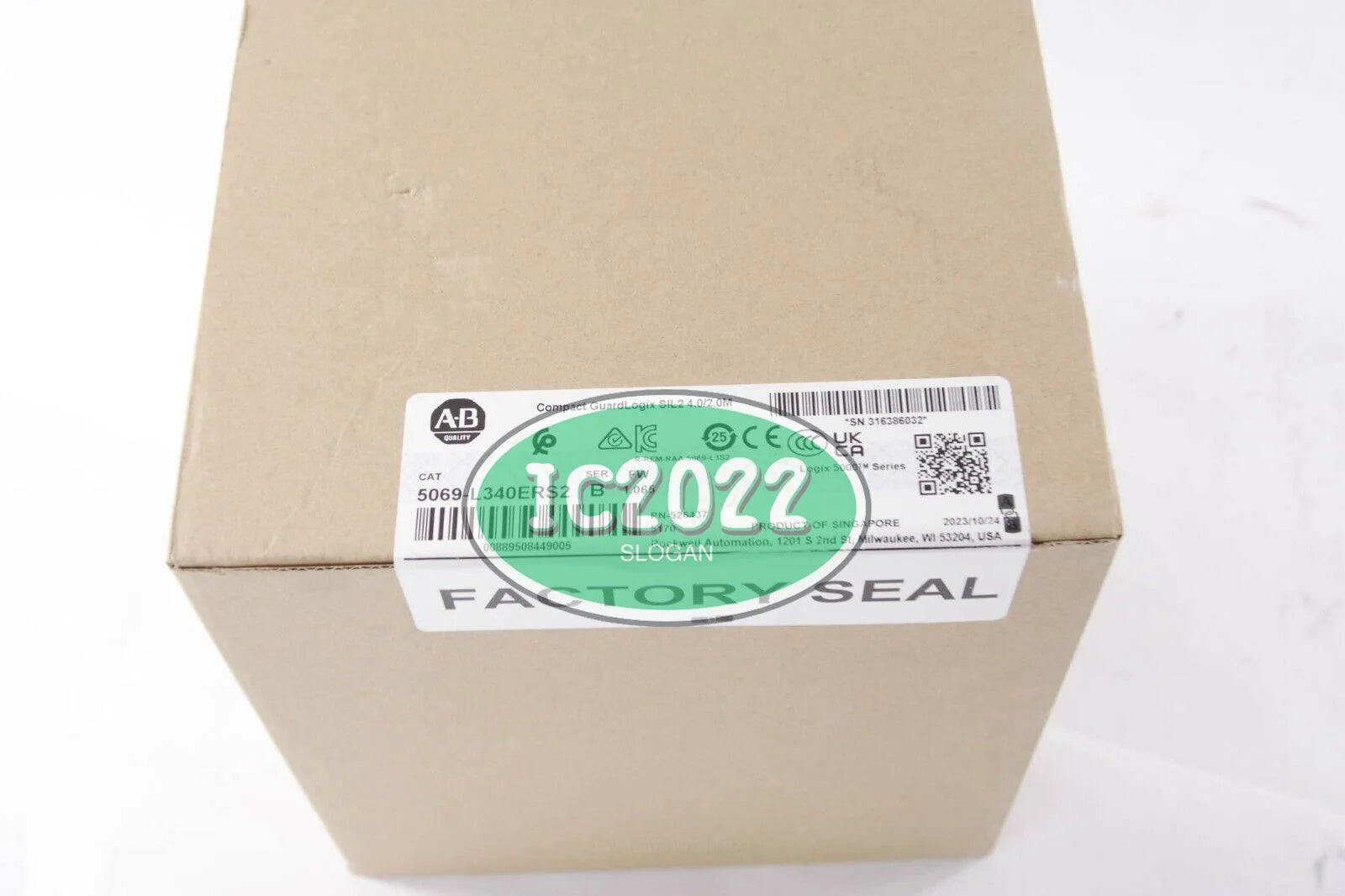 2023 Allen-Bradley 5069-L340ERS2 Ser B FW 1.065 GaurdLogix Controller - Surplus Model - ALLEN-BRADLEY [2]
