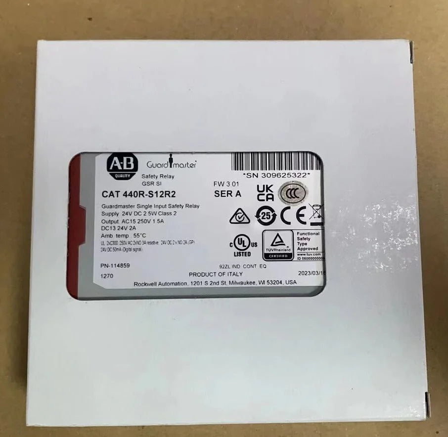 2023 NEW Allen Bradley Guardmaster Safety Relay GSR AB Sealed - ALLEN BRADLEY [1]