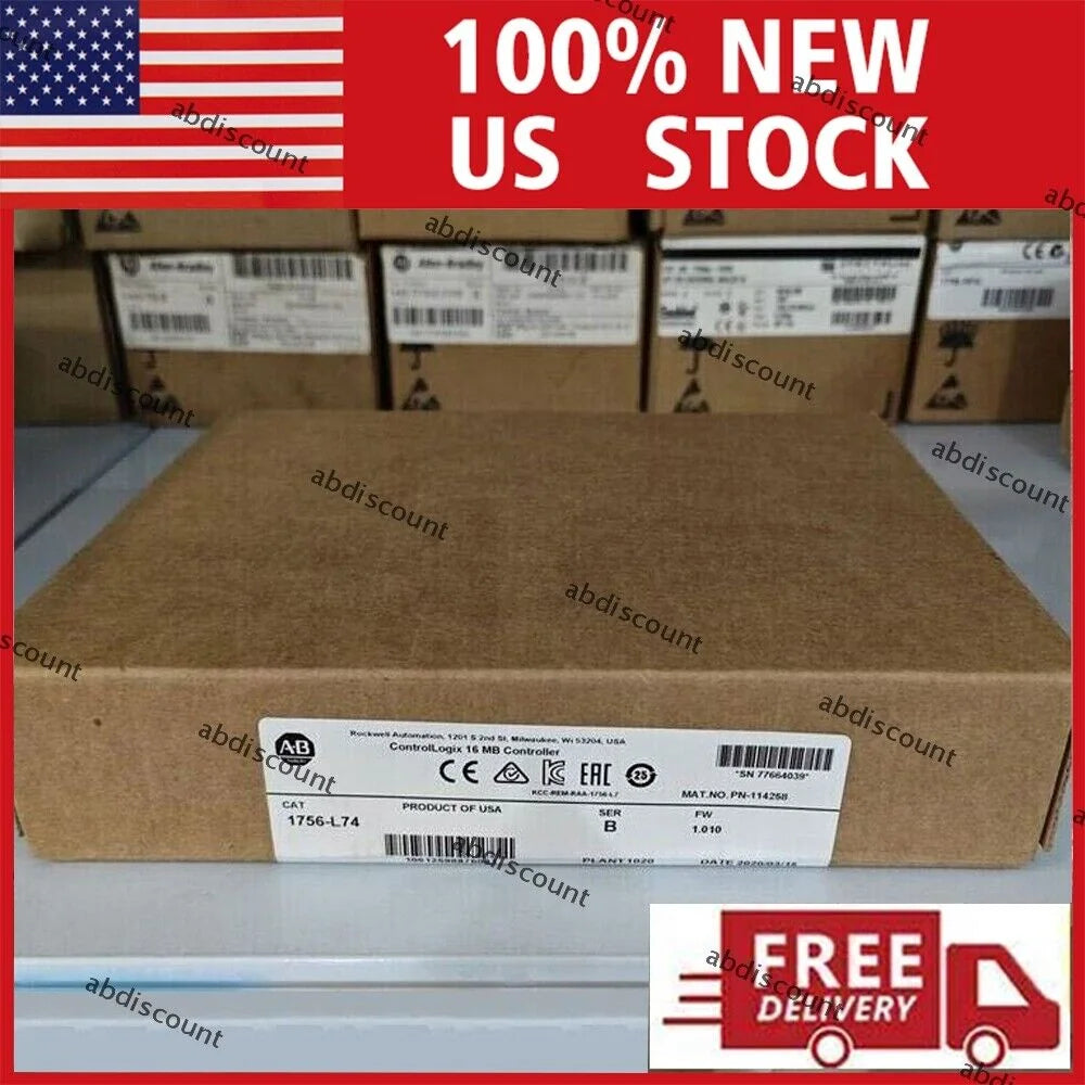2023 NEW SEALED Allen Bradley 1756-L74 Controller 1756L74 SHIP - ALLEN BRADLEY [1]