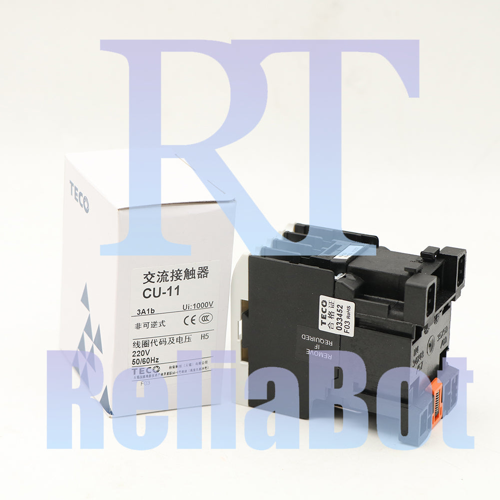 1PCS AC Contactor Teco CU-11 3A1B 220Vac