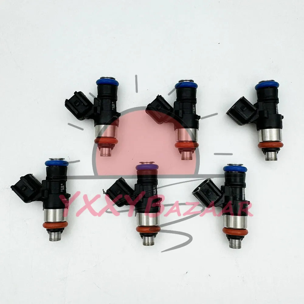 6Pcs Fuel Injector 0280158091 For Bosch Mercury Mazda CX-9 Lincoln 3.5L 3.7L