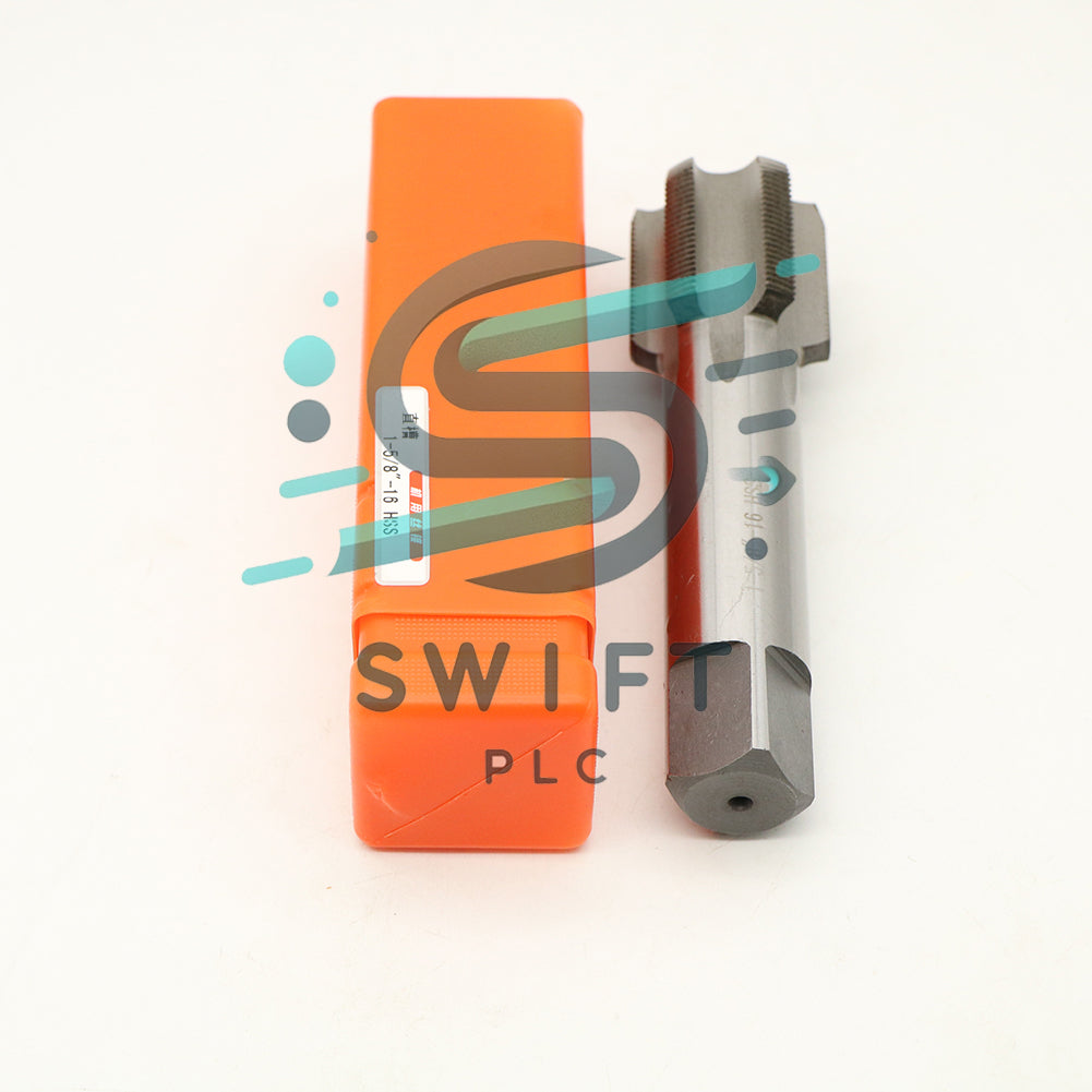 1PCS Right Hand HSS Straight Fluted Tap 1-5/8-16 UN