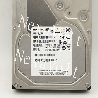 1Pcs Compatible TOSHIBA MG04ACA600E HDD SATA3 6TB 3.5 IN 7.2K