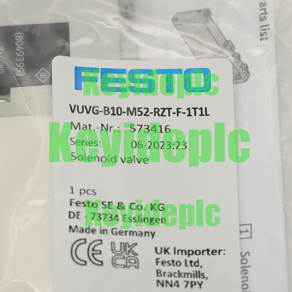 festo VUVG-B10-M52-RZT-F-1T1L 573416 solenoid valve (1Pcs) #ke