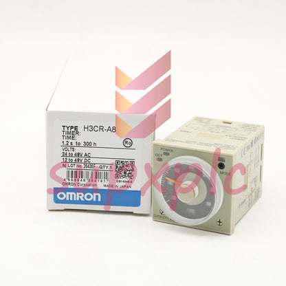 1x Omron H3CR-A8 H3CRA8 24-48VAC 12-48VDC Timer