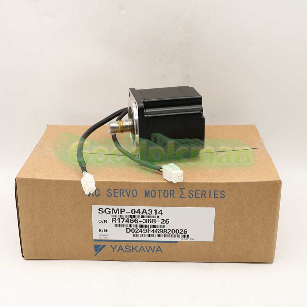 1PCS YASKAWA AC SERVO MOTOR SGMP-04A314