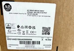 20G1AND156AA0NNNNN AB PowerFlex Air Cooled 755 AC Drive - ABB [1]