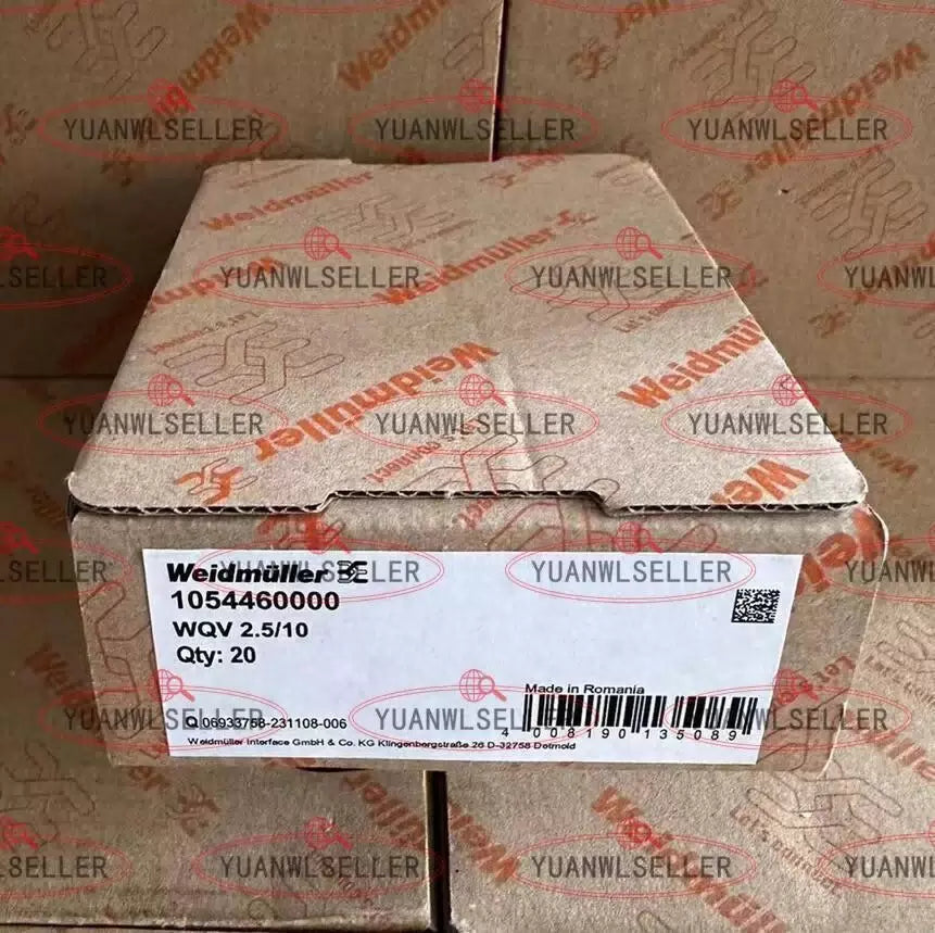 20pcs Weidmüller WQV 2.5/10 1054460000 Wiring Terminals connector #C [1]